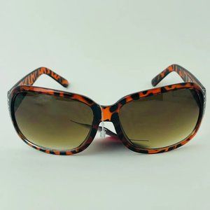 SG00723 Fashion Sunglasses For Women Wrap, 100% UVA/UVB Protection, Brown Maria,